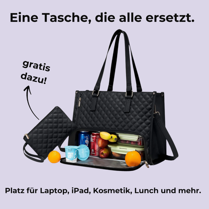 CarryLuxe - Laptop- und Lunchbag für Frauen & Power-Mamas