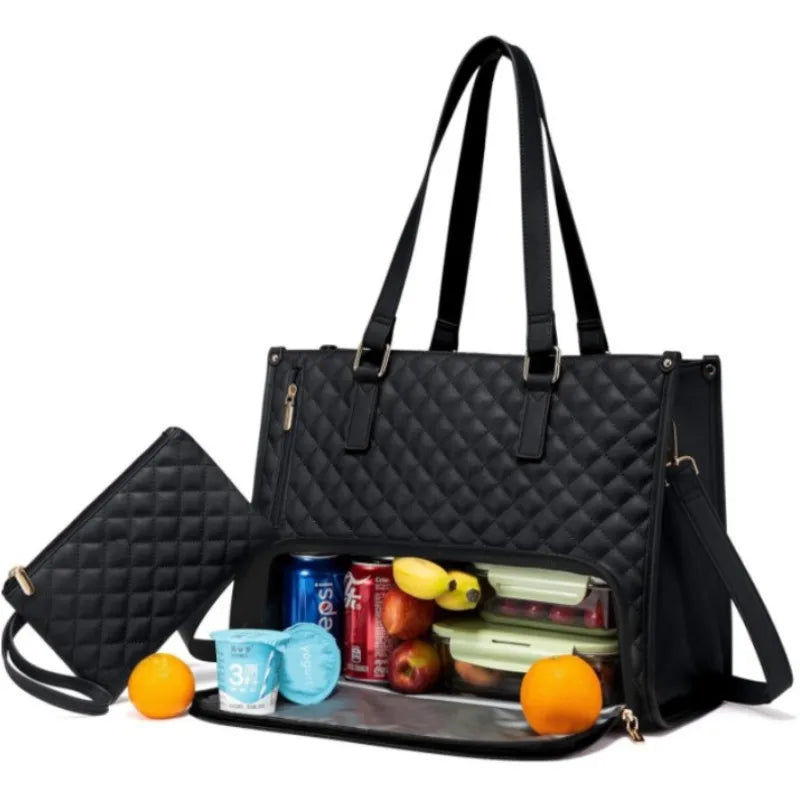 CarryLuxe - Laptop- und Lunchbag für Frauen & Power-Mamas